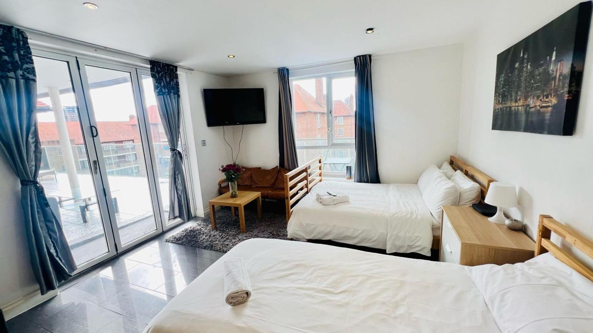 City View Sunset Luxurious Apartment In London Zone-1 Including One Family Twin Room With Its Own Stunning Private Terrace Exterior foto